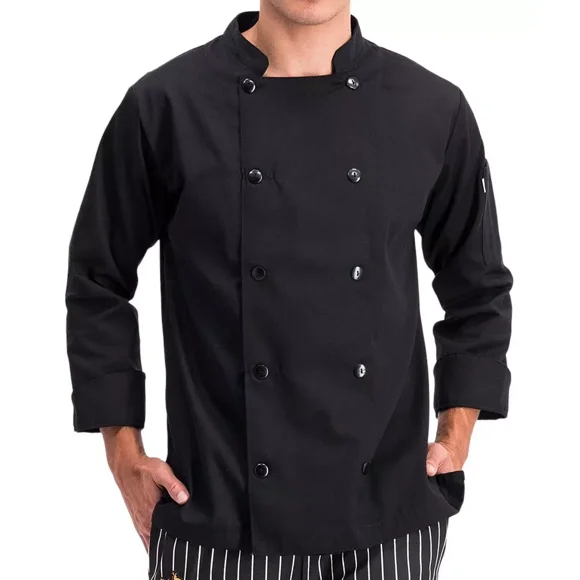 Filipina De Chef Cocinero Uniforme Unisex Cocina Manga Larga