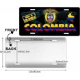 thumbnail image 3 of Colombia Aluminum Vanity Novelty License Plate Placa, 6" x 12", Souvenir, Decorative Tourist Gift Sign, 3 of 7