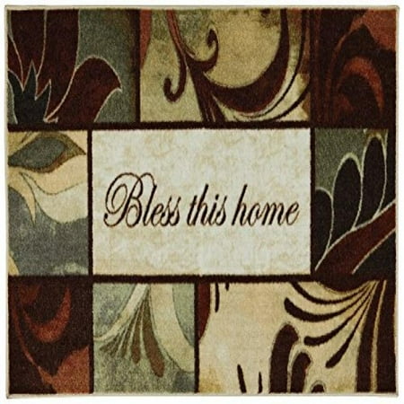 Multi Color Jeweled Flower - Mohawk Home New Wave Rules To Live By Kaleidoscope Printed Rug, 2'6x4', Multi