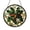 Acrylic 3.5 Inch, variant on Mistletoe Branch Window Suncatcher Stained Glass Style Hanging Decor, Holiday Decorative Glass Panel Art for Window Decoration Ornament