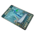 thumbnail image 2 of Mermaid tin sign - Cheeks tin sign, Mermaid Bathroom Wall Art, Mermaid Drinks Wine Print, Vintage Mermaid Restroom ,Retro style, farmhouse decoration, home, bar,garage, tin sign 5.5x8 inches, 2 of 5