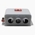 thumbnail image 3 of Car heater - small defogging and defrosting three-hole winter electric heater in the car 13cm 14cm 10cm, 3 of 5
