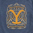 thumbnail image 3 of Yellowstone - Yellowstone Flourish Design - Men's Short Sleeve Graphic T-Shirt, 3 of 6