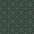 thumbnail image 1 of Ahgly Company Machine Washable Indoor Square Transitional Grayish Turquoise Green Area Rugs, 5' Square, 1 of 7