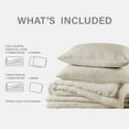 thumbnail image 5 of Regency Heights Comforter Sets Twin/Twin-XL, 2 Piece Soft Bedding Sets, Taupe Comforter Bed Set with Pillow Shams, 5 of 9