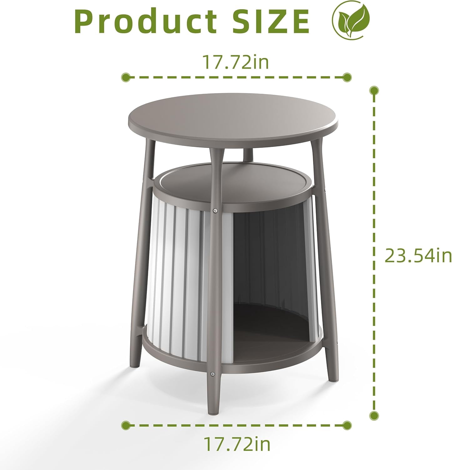 Joxxoaa Outdoor resin weatherproof cat house,ventilated and insulated for Cats,Kittens,Puppies,washable,easy to assemble,scratch and bite-resistant non-stick to hair (gray)