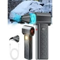 thumbnail image 4 of 5000W Snow Blower with Brushless Motor, Portable Frostguards for Car Windshield Defrost and Snow Removal, Multi-Scenario Cleaning, Battery, Ergonomic Design, 4 of 5