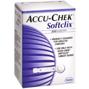 PACK OF 3 EACH SOFTCLIX LANCETS 100EA - 300 Count