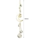 thumbnail image 3 of Atrapasol De Cristal Atrapasol De Cristal Decoración Crystal Love Star Moon Metal Ring Hanging Home Car Pendant (27), 3 of 4