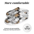 thumbnail image 6 of Lsque French Bulldog 2 Pattern Womens Comfort Cotton on Scuff With Memory Foam and Anti-skid Sole Slipper-42/43, 6 of 7