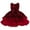 R4/Red, variant on Vividxx Toddler Girls Dresses ' Evening Dress Rose Sequined Puffy Dress Children's Birthday Party Dress 6-7 Years