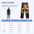 thumbnail image 4 of Lsque Happy New Year 2025 B Print Men's Pajama Pants, Lounge Pant - Comfortable Home Wear,Elastic Waistband, Stylish Design-Medium, 4 of 9