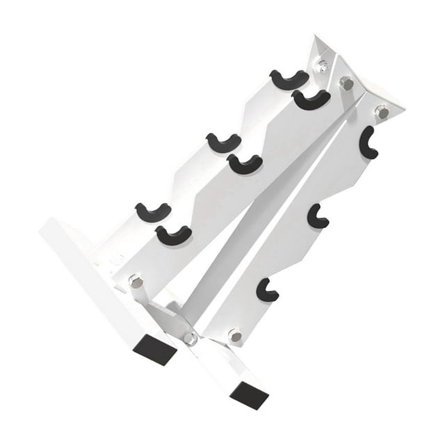 tamizeot Dumbbell Rack Dumbbell Bracket Sturdy Small Office Training Tier 3 for Strength 3 Tier 31x28x44cm
