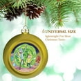 thumbnail image 3 of Rick And Morty Christmas Balls Decorative Matte Xmas Ornaments Christmas Tree Hanging for Wreath, Home & Window Decor 4PCS, 3 of 7