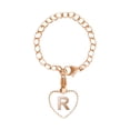thumbnail image 1 of Accessoires de Charme pour Gobelets Forme de Cœur Initiales Identification Poignée Charms Idée de Noël Réfléchie, 1 of 5