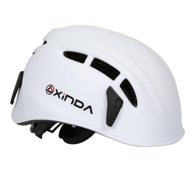 Minnieouse Casco de seguridad Escalada Espeleología Kayak Rappel Rescate Blanco Ropa, zapatos y accesorios Miscelánea