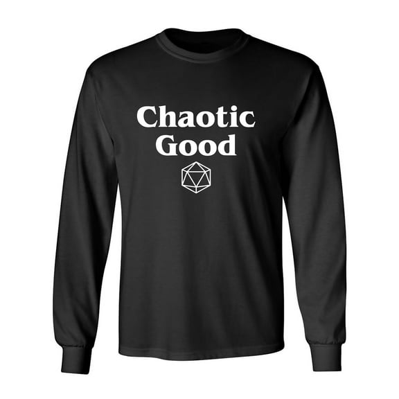 Chaotic Good Adult Long Sleeve T-shirt
