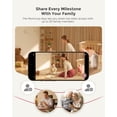 thumbnail image 3 of Momcozy 5" WiFi Baby Monitor with HD Camera, Two-Way Audio, 4X Zoom, Motion and Cry Detection, Safe Zone, Clear Night Vision, Photo and Video Recording, 3 of 6