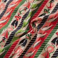 thumbnail image 3 of YIUME Hawaiian Shirt For Men Colorful Vertical Stripes Fish Mariner Tropical Cotton Shirt, 3 of 7