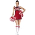 thumbnail image 3 of Disfraces de Halloween 2024 S-XL Disfraz de animadora sexy para niña WMHS Uniforme de animadora femenina Disfraz de baile de actuación grupal femenina, 3 of 5