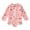 Pink, variant on Mercatoo MercatooToddler Girls Rash Guard Swimsuit Rompers Long Sleeve Floral Print Ruffles Bathing Suit Baby Summer Beach Swimwear
