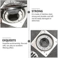 thumbnail image 3 of 2pcs Professional Bath Drain Filter Stainless Steel Sink Strainer For Kitchen, 3 of 4