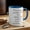 Blue, variant on Working Mom Gifts Two-Tone 11oz Mug This mug is a symbol of the love