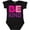 AB-Black, variant on Be Kind Logo in Pink and Purple Boys or Girls Baby Bodysuit