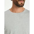 thumbnail image 4 of George Men's & Big Men's Cotton Crewneck T-Shirt with Long Sleeves, Size XS-3XL, 4 of 5