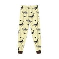 thumbnail image 5 of Gibobby Pajamas for Boys Cute Black Gamer Long Sleeve and Pants Sleepwear 2-pieces Big Kids PJS Clothes(Yellow,3-4 Years), 5 of 6