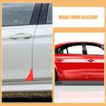 thumbnail image 3 of BESTYASH 4Ud Protectores Para Esquinas De Puertas De Auto En Silicona Color Rojo Para Uso Diario, 3 of 8