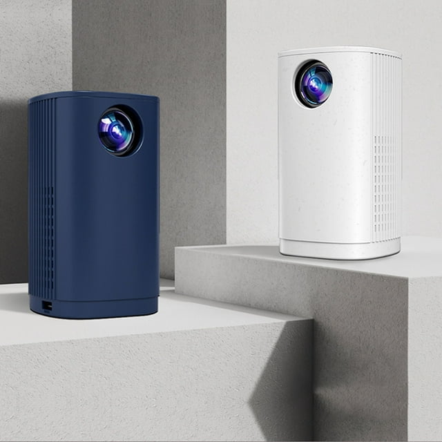 Ganfancp T30 Teléfono Móvil Inalámbrico Mismo Proyector de Pantalla Casa Portátil Mini Hd Pequeño Proyector Dormitorio Liquidación Proyector X1,Cable de Alimentación X1,Manual X1,Mando a Distancia X1