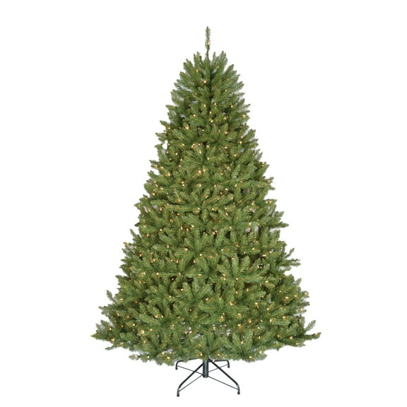 7.5 ft Hinged Tree with 750 Clear Lights