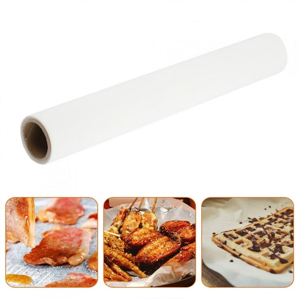 Rollo de Alfombrilla de Silicona para Hornear, Herramiente de Cocina de Papel de Pérgamino Antiadherente para Hornear