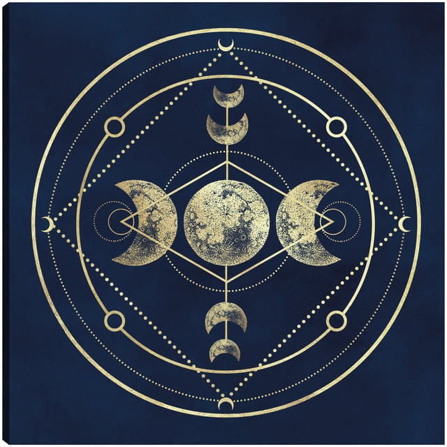 Cuadro Decorativo - Mundo misterioso II Jr Impresión en canvas, estrechado.