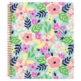 thumbnail image 1 of Cuaderno Espiral Steel Mill & Co 11 x 9.5 con tapa dura, 160 páginas rayadas Floral, 1 of 3