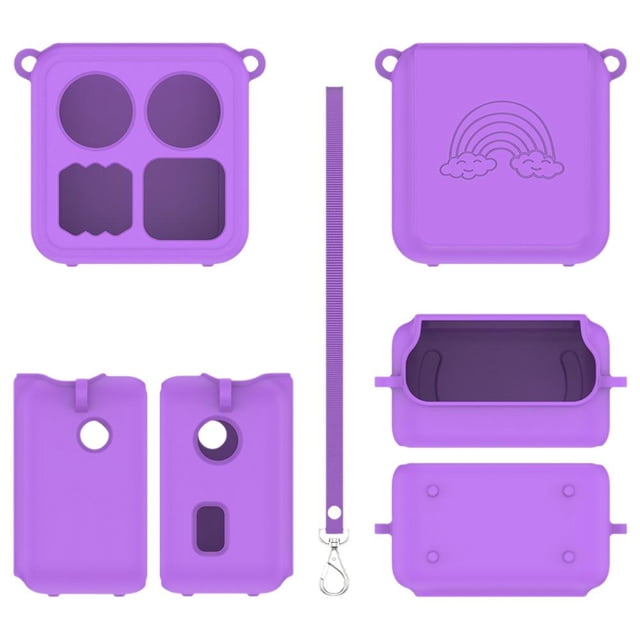 Silicone Protective Case for Small Audio Player, Yoto Mini Compatible Cover, Multi-Color Options, Drop-Resistant & Anti-Scratch, Portable Travel Accessory