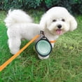 thumbnail image 6 of Portable Folding Dog Bowl, Collapsible Silicone Pet Water Food Container with Hook, Lightweight Travel Feeding Cup for Outdoor Walking, Hiking, and Camping, 6 of 7
