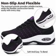 thumbnail image 5 of Qaltryn Comfort Sneakers for Women Arch Support Breathable Mesh Sneakers with Slip-Resistant Sole for Casual Walking Shoes, 5 of 9