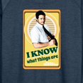 thumbnail image 3 of Parks and Recreation - I Know What Things Are - Women's Lightweight French Terry Long Sleeve Shirt, 3 of 5