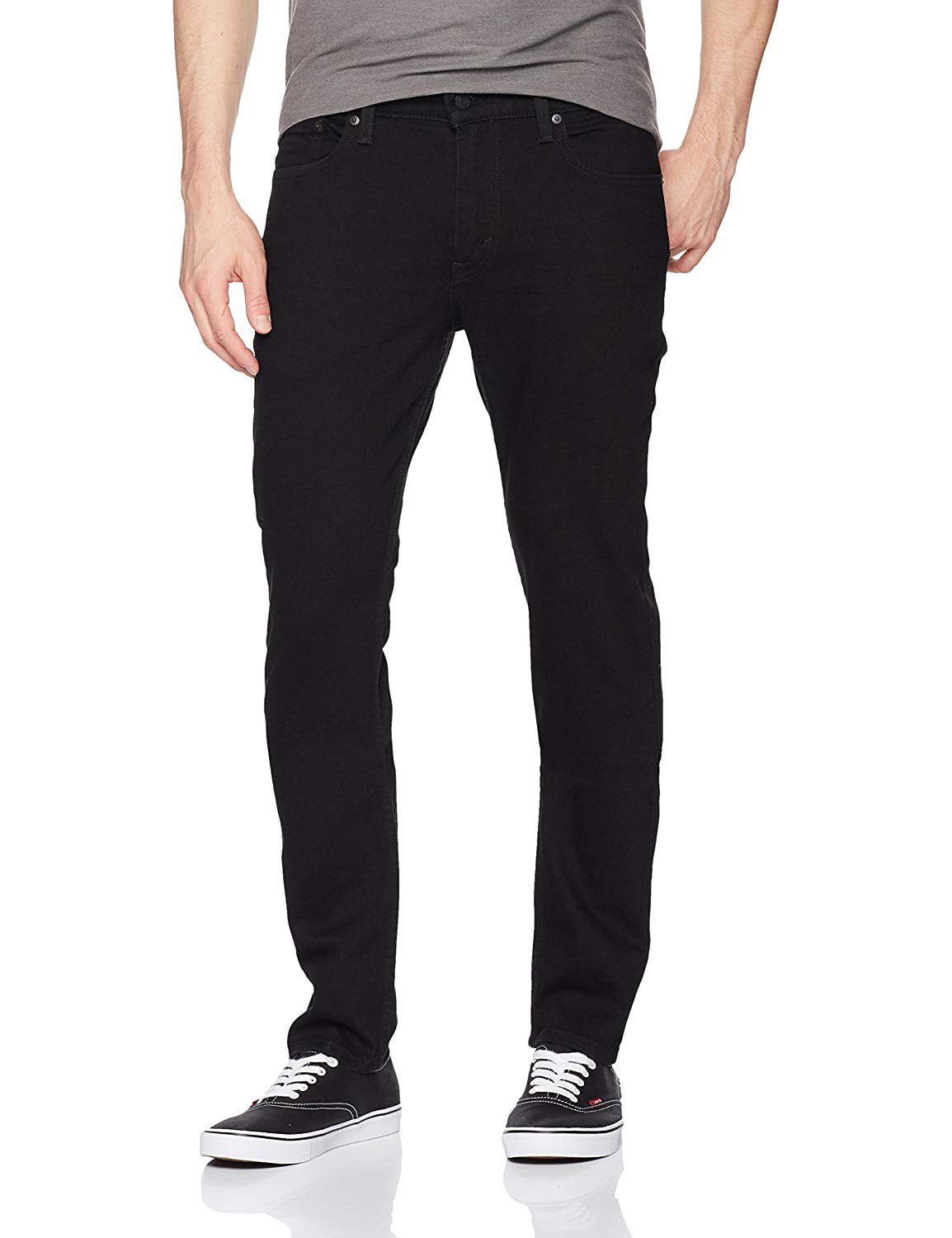 Levi's Men's 511 Slim Fit Jeans Stretch, Black 3D, 34W x 29L | Walmart ...