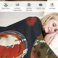 thumbnail image 3 of Awypu Football Blanket Soft Warm Throw Blanket for Kids Adults Gift,Lightweight Cozy Luxury Flannel Blankets for Couch Bed Sofa, 3 of 6