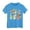 Light Blue, variant on Easter Egg Bunny Graphic Tee for Kids Toddler Girls Boys Holiday Shirt Size:12-13 Years