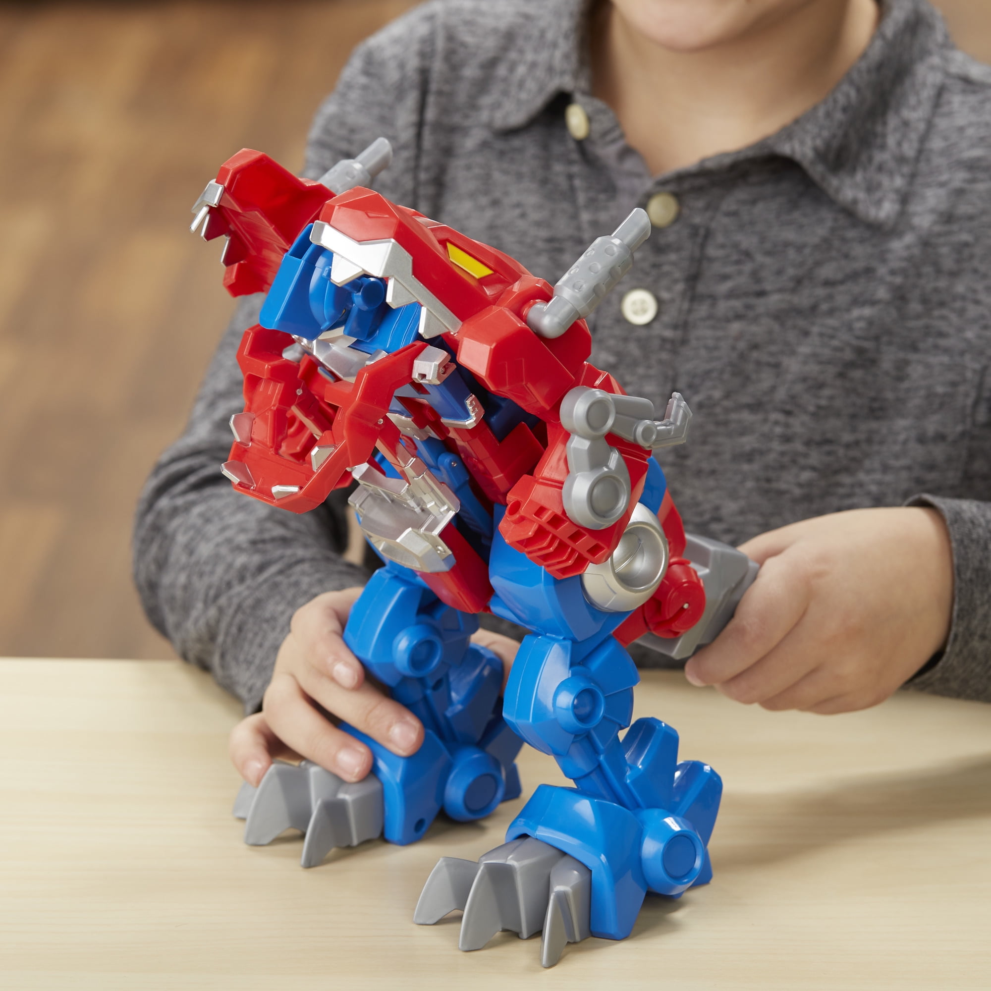 Playskool heroes transformers bots knight optimus prime deals