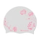thumbnail image 4 of Gorro de natación de silicona fácil de poner y quitar Gorro de natación antideslizante con estampado floral, 4 of 8