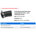 thumbnail image 2 of Turbocharger Intercooler Hose - Compatible with 2012 - 2014 Volkswagen Passat 2013, 2 of 2