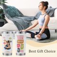 thumbnail image 7 of Ochapa 20oz Tumbler Stainless Steel Yoga Gifts for Women, for Yoga Lovers Teachers Friends Mom Girls,Inspirational Mug Coffee Cup Meditation,Birthday Mothers Day Christmas Gift, 7 of 7