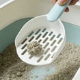thumbnail image 4 of Cat Litter Scoop, Litter Sifter Scoop with Hollow Grid for Pine Pellets,ABS Plastic Kitty Litter Scooper Durables Mesh Scooped Easys To Clean Suitable For Litter Boxes 10.23x4.33in, 4 of 6