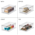 thumbnail image 6 of iDesign Stackable Kitchen Storage Drawer - Set of 4 - Clear, 6 of 6