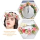 thumbnail image 5 of Corona de flores simulada, diadema de flores, tocado para bodas y fiestas para mujeres y niñas, 5 of 8